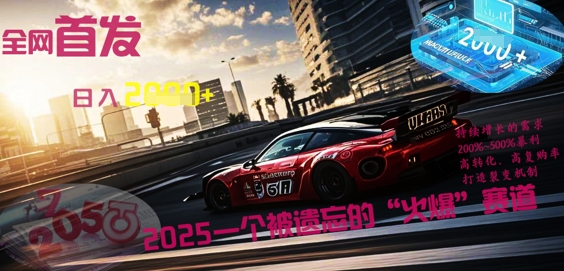 全网首发:2025一个被遗忘的“火爆”赛道轻松日入多张-青年云网创—高质量项目商城